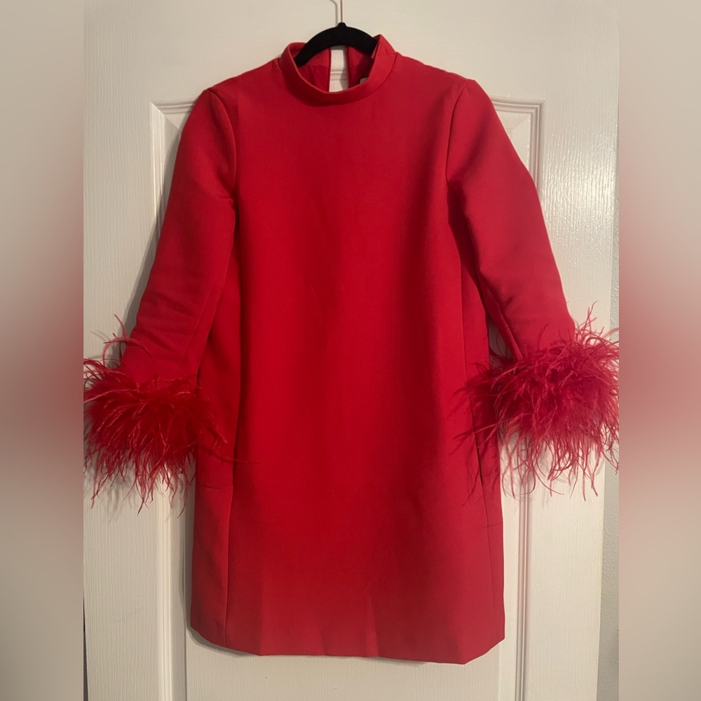 XXS Tuckernuck Red Feather Mod Ellie Dress